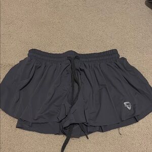 Women's Black Athletic Shorts